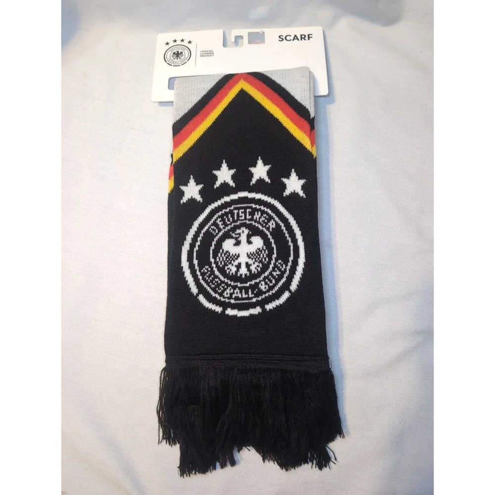 Germany Deutschland DFB Futbol Soccer Scarf FIFA World Cup Icon Sports